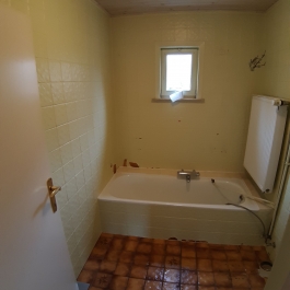 Totaal renovatie badkamer