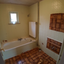 Totaal renovatie badkamer