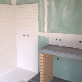 Renovatie badkamer in Nieuwpoort